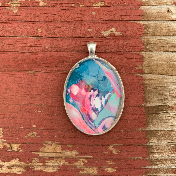 Light wind statement necklace 1 - Picture 2 of 4